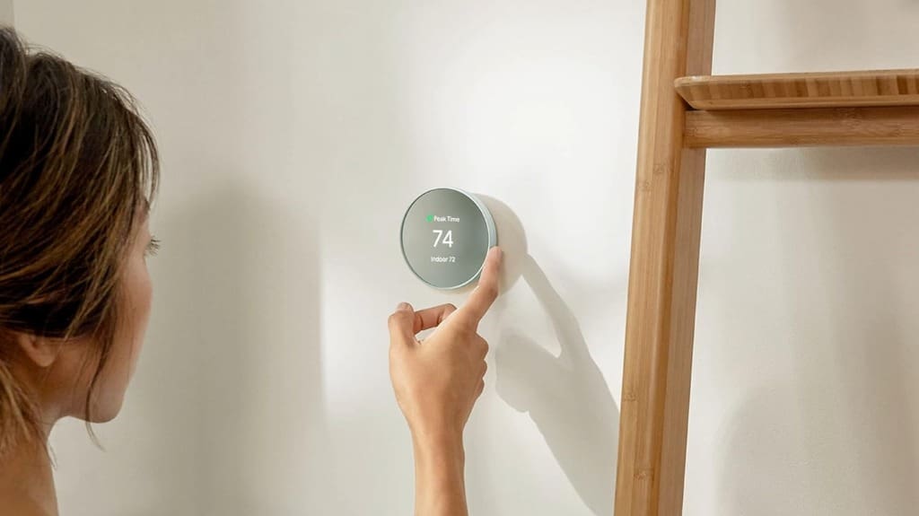 Google Nest Thermostat for Smart Home Efficiency for Temperature Control