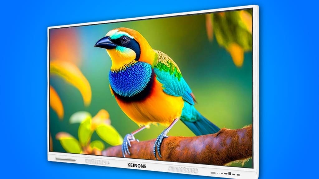 KEINONE 75″ Smart Board – Interactive Smartboard for Home, Office, School, or Studio KEINONE 75" Smart Board - Interactive Smartboard for Home, Office, School, or Studio