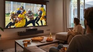 MIGO 100" Motorized Projector Screen for Your Home Theater