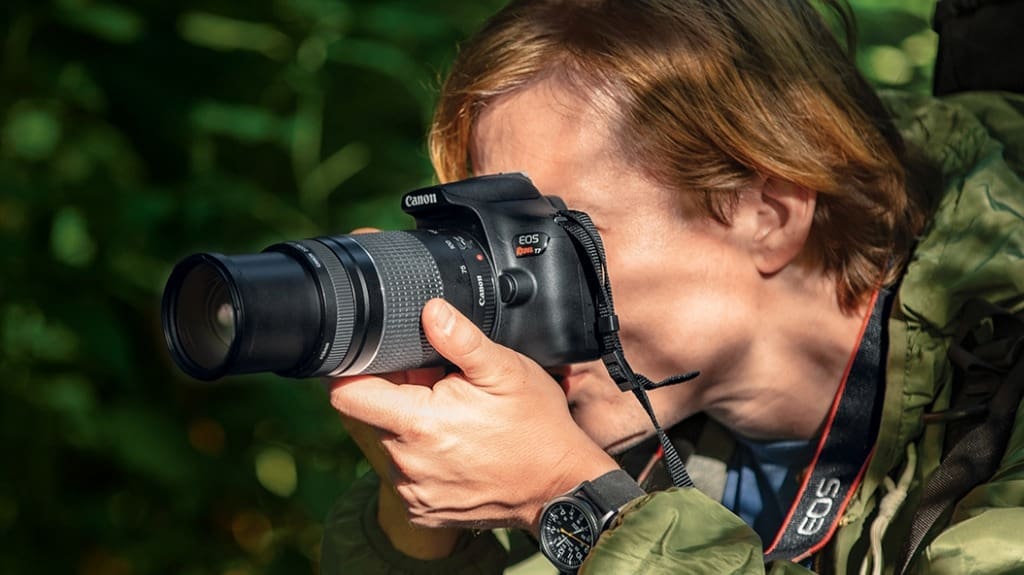 Canon EOS Rebel T7 DSLR Camera for Great Photography in the Field