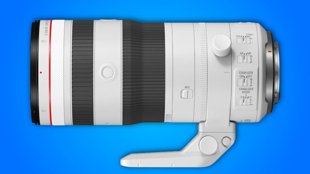 Canon RF70-200mm F2.8 L IS USM Z - Image Stabilized Telephoto L-series Lens - White