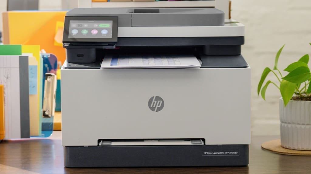 HP Color LaserJet Pro MFP 3301sdw Wireless All-in-One Color Laser Printer